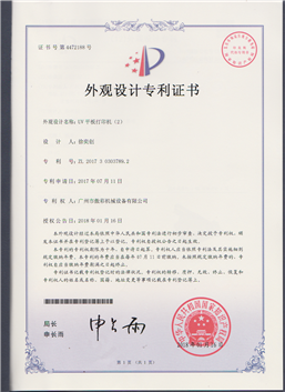 专利号：：：ZL 2017 2 0929281.8